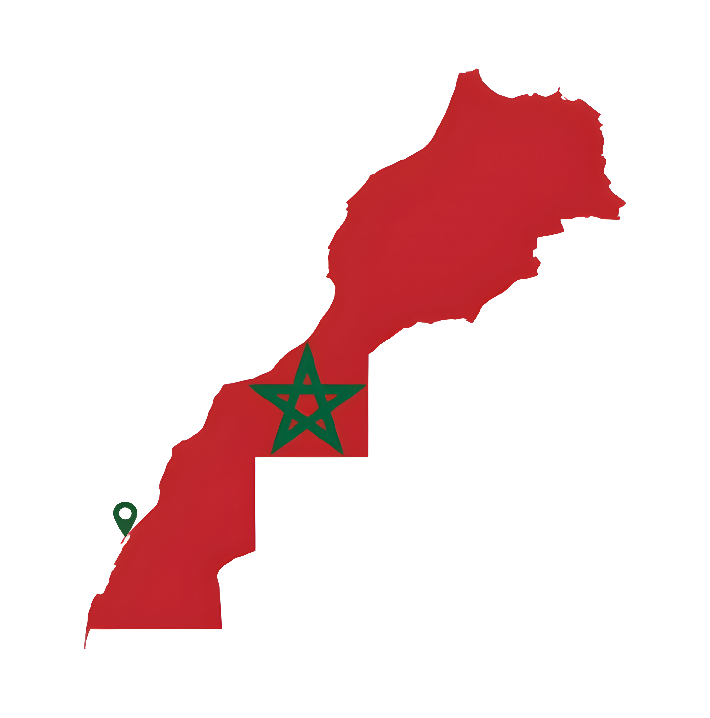 Morocco Map - Frugal AI Conference Location